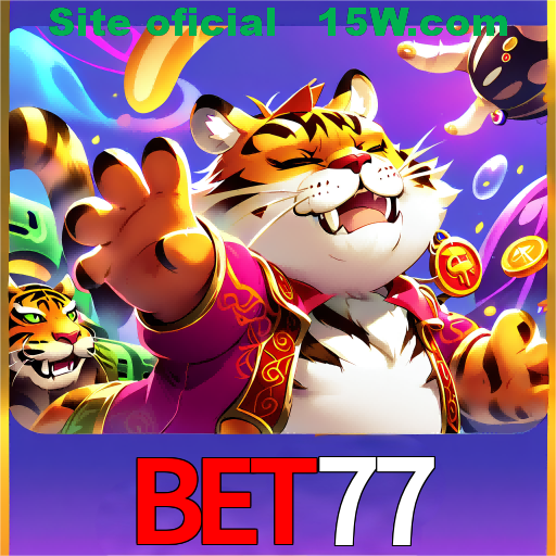 Imagem promocional da Bet77 mostrando a plataforma e suas vantagens